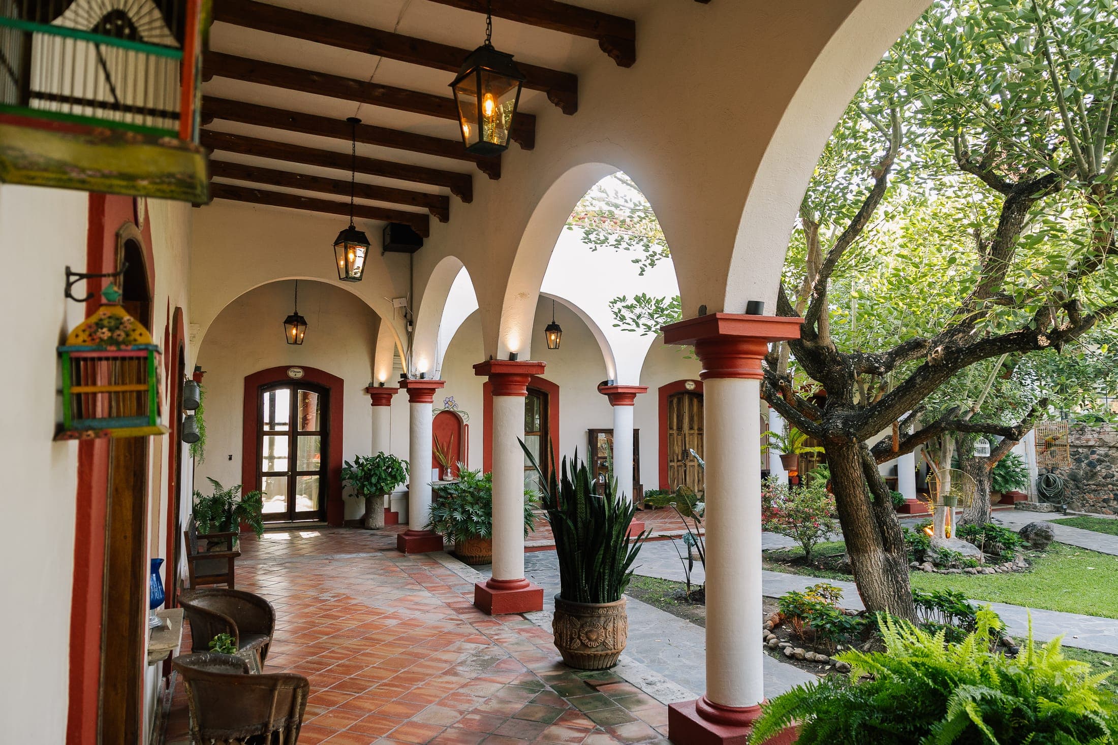 La hacienda a orillas del lago de Teuchitlán — Jalisco, México